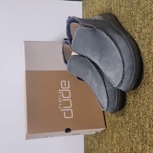 Hey Dude Denny Suede Carbon, 9